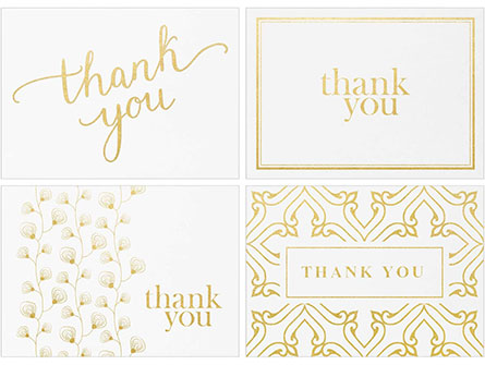 Thank You Card For Wedding Birthday